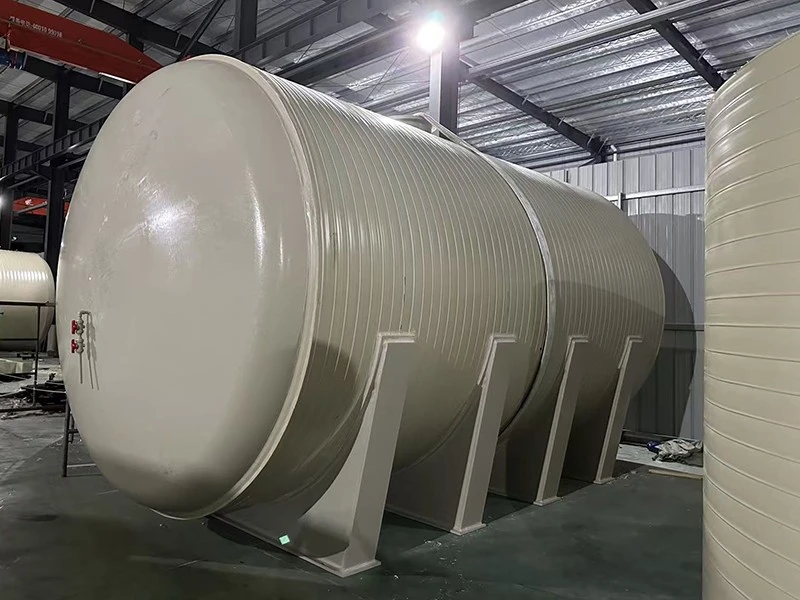 horizontal storage tank